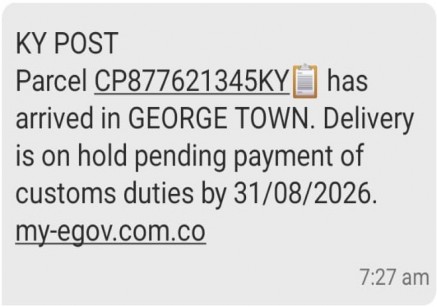 Public Advisory: Police Warn of the Latest SMS Phishing Scam Circulating, 24 July