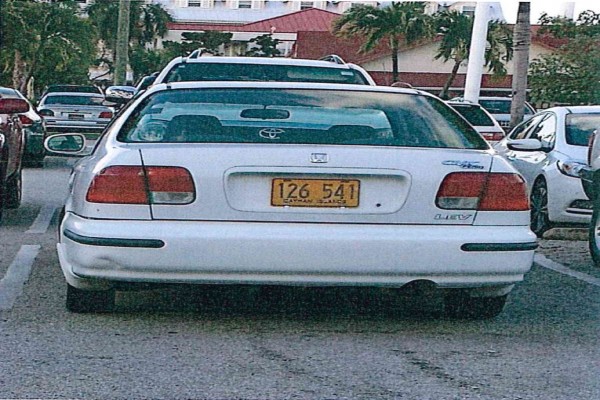 Recovered: 1998 Honda Civic, 11 March
