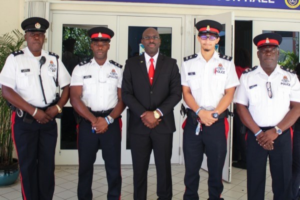 RCIPS Welcomes Visit from Jamaica’s Assistant Superintendent of Police