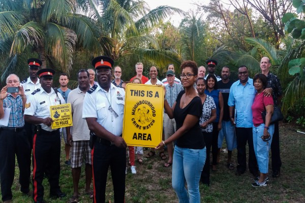 Valley Garden Residents Launch Neighbourhood Watch with Assistance from Bodden Town Community Office
