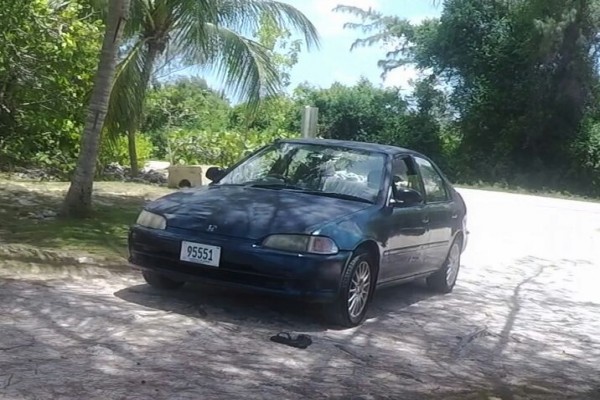 Honda Civic Stolen from Bayshore Mall Parking Lot Sometime Yesterday