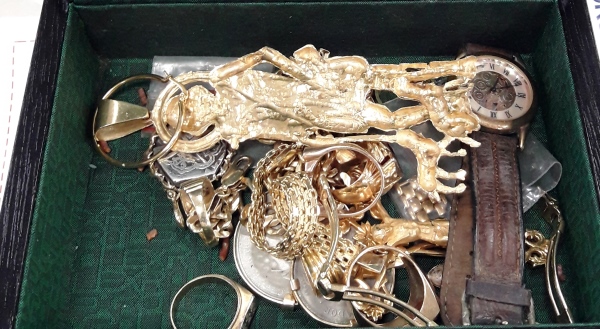 Jewelry Recovered by the Police Believed to have been Stolen, 11 February