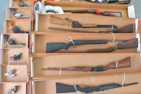 2018 RCIPS Firearms Amnesty Nets 18 Firearms and 896 Rounds of Ammunition