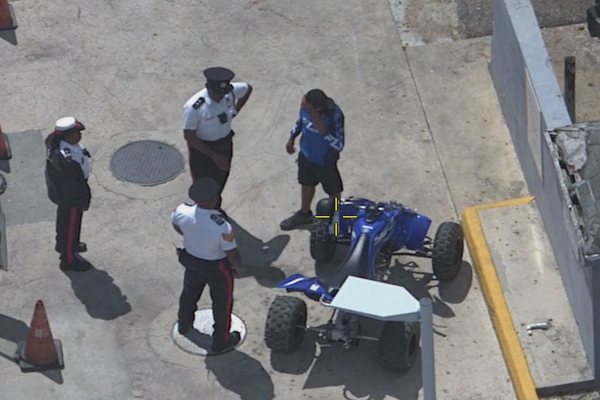 ATV Seized Following Reports of Dangerous Road Use in George Town, 12 March