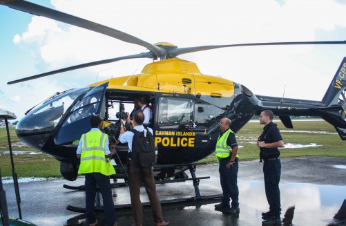 His Excellency the Governor Martyn Roper Spends Morning on Patrol with CPD