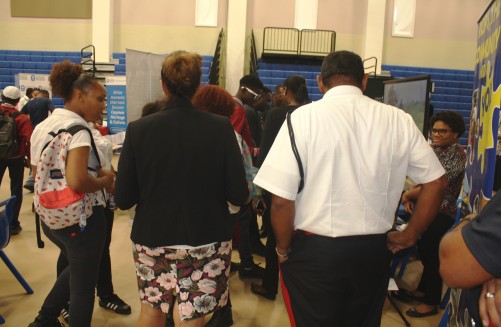 Police Participate in John Gray Career Day, 5 March
