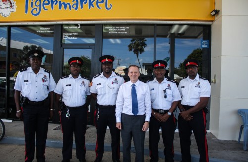 His Excellency the Governor Martyn Roper Spends Morning on Patrol with CPD