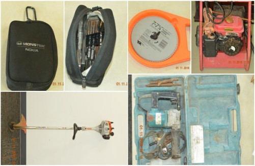 Property Recovered by Police for the Public’s View Continued, 2 November