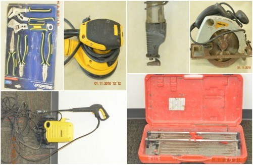 Property Recovered by Police for the Public’s View Continued, 2 November