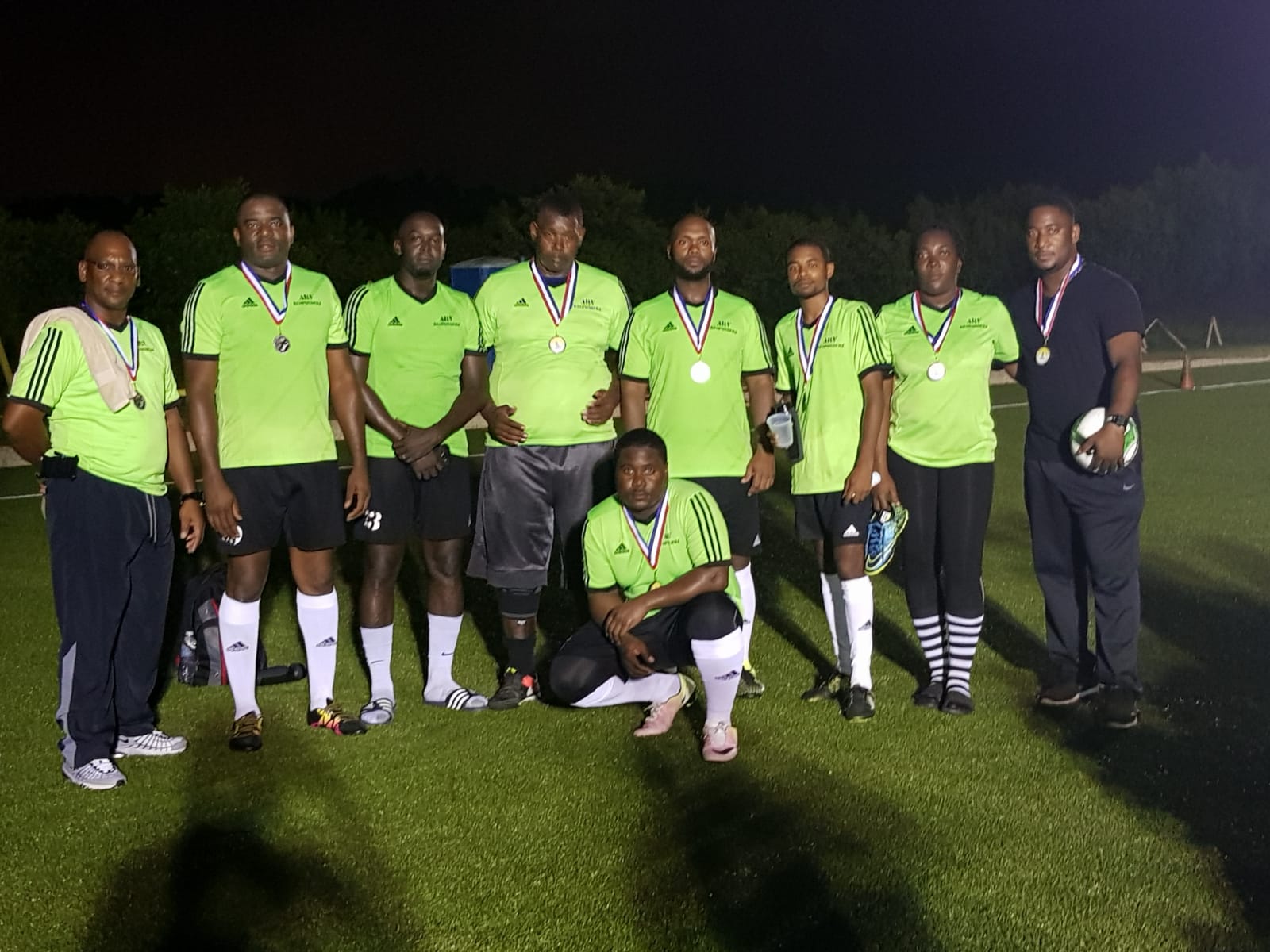 Team ARV was second in the RCIPS League